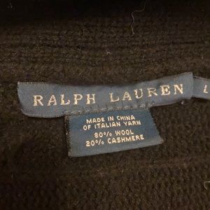Ralph Lauren black turtleneck sweater